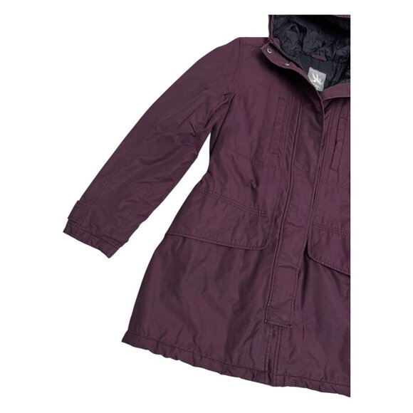 SPIEWAK Luxury Designer Long Winter Parka Jacket Coat Womens Large - Picture 6 of 6